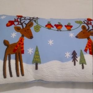 Pier One Christmas pillow